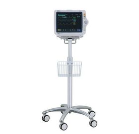 Sostegno mobile del carretto medico paziente di tipo corrente mobile del monitor con la macchina per colata continua muta