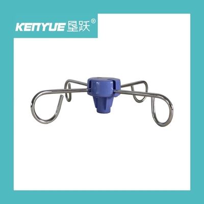 comprare Materia plastica del metallo blu e bianco del gancio del palo di infusione dell'ospedale fabbricazione online