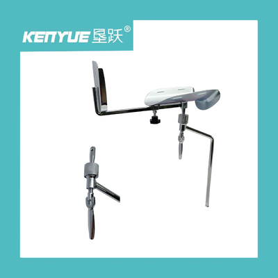 comprare Parti curve d'argento della Tabella di consegna di resto di gamba del ferro del metallo dell'unità di elaborazione singole fabbricazione online