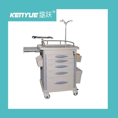 comprare Carretto medico della struttura del cassetto di infusione di funzione dell'infermiere di emergenza di alluminio dell'ABS 960mm fabbricazione online
