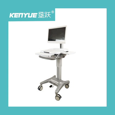 comprare Automobile medica dell'esame di professione d'infermiera del computer del computer del carretto di alluminio della colonna medica della lega fabbricazione online