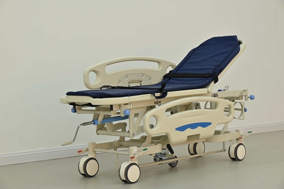 comprare Trasferimento del paziente Stretcher Prodotto medico Ruota centrale Funzione del prodotto Letto di trasferimento sedia a rotelle fabbricazione online