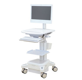 comprare Stampaggio ad iniezione di plastica del computer della stazione di lavoro del carrello dell'ABS mobile di altezza 80-115cm fabbricazione online