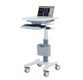 comprare Carretto di alluminio del computer di rotolamento medico tutti in uno con altezza 80-120cm della Tabella fabbricazione online