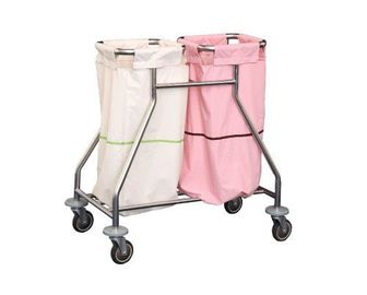 comprare Carrello medico di raccolta residuo medico di cure infermieristiche dell'acciaio inossidabile del carrello dello strumento dell'ospedale fabbricazione online