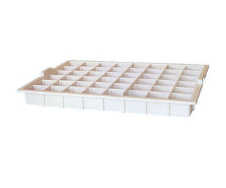 comprare Vassoio di plastica della medicina dei collegamenti del letto di ospedale con un contenitore 513*360*50mm di 48 casi fabbricazione online