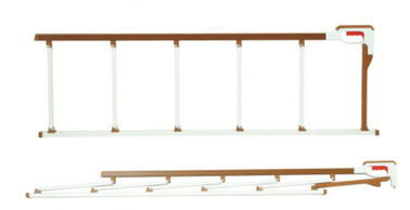 comprare Guardia della battagliola del letto di ospedale dell'OEM con il peso leggero della lega di alluminio 1360*420mm fabbricazione online