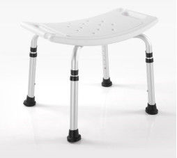 comprare Altezza bianca regolabile posteriore smontabile 50cm di Bule della lega di alluminio di Seat del bagno fabbricazione online