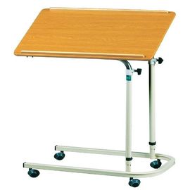 comprare Tabella regolabile del vassoio dell'ospedale di altezza sulle ruote d'acciaio con la larghezza totale 40cm fabbricazione online