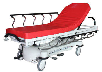 comprare Letto di lusso di emergenza dell'ospedale della barella dell'ABS di colore rosso, facile da pulire fabbricazione online