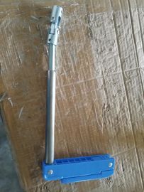 comprare Parti storte blu metalliche e di plastica del letto di ospedale per il letto di ospedale manuale fabbricazione online