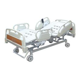 comprare Struttura del letto di ospedale dell'epossidico regolabile elettrico durevole del letto e base rivestite del materasso fabbricazione online