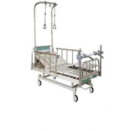 comprare Letto manuale della trazione di recupero ortopedico paziente del farmaco della saldatura di acciaio con tre manovelle fabbricazione online