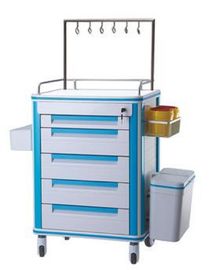 comprare Carrello di cura dell'ospedale di anestesia integrato trasfusione medica del carretto del carrello dell'ospedale del CE fabbricazione online