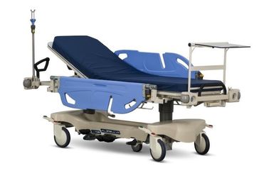 comprare Carrozzina di porta-carri di emergenza in acciaio inossidabile a 4 ruote per strutture ospedaliere fabbricazione online