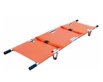 comprare Metallo + ambulanza pieghevole dell'ospedale di emergenza del PVC del carrello arancio della barella fabbricazione online