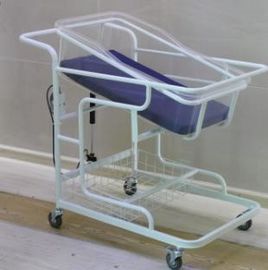 comprare Mobilia commerciale del bambino del metallo del carretto del letto della greppia neonata dell'ospedale per la clinica fabbricazione online