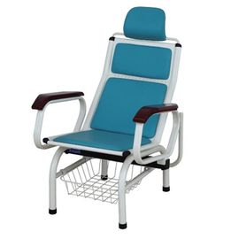comprare Posto unico di lusso con la sedia regolabile di infusione dell'ospedale dello schienale del poggiacapo fabbricazione online