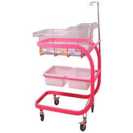 comprare Greppia facile della culla del bambino di operazione della macchina per colata continua dell'ospedale del bambino della greppia di rosa della culla di plastica silenziosa dell'oscillazione fabbricazione online
