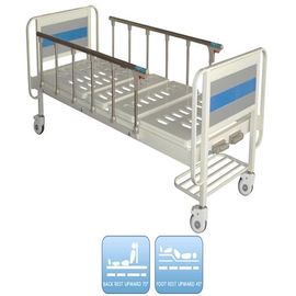 comprare Letto di ospedale manuale medico di due funzioni con due manovelle e sopra la Tabella del letto fabbricazione online