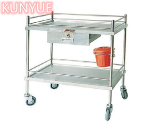 comprare Carretto medico del carrello dello strumento di Surgic dello strumento di trattamento con un acciaio inossidabile dei cassetti fabbricazione online