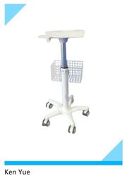 comprare Altezza stabile di rotolamento del carrello del monitor del carretto del computer integrata ABS regolabile fabbricazione online