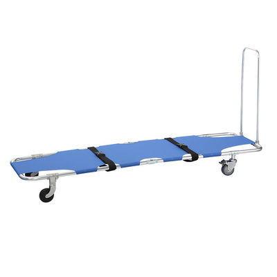comprare Barella portatile di salvataggio di piegatura della struttura della lega di alluminio di quattro ruote fabbricazione online