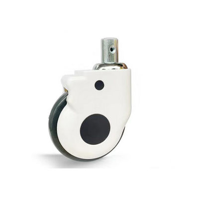 comprare Ruota di plastica muta a 3/4 pollici della macchina per colata continua medica delle macchine per colata continua con la copertura esterna dell'ABS del freno fabbricazione online