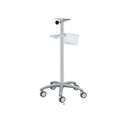 comprare Carretto mobile regolabile del carrello del monitor paziente del carrello della lega di alluminio di altezza fabbricazione online