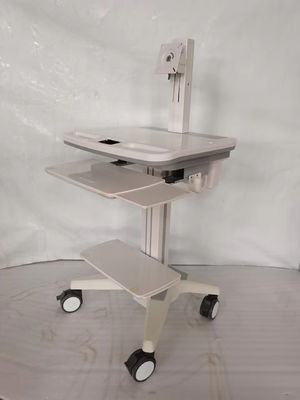 comprare Carrello stabile semplice mobile del computer della stazione di lavoro medica dell'ospedale del laboratorio fabbricazione online