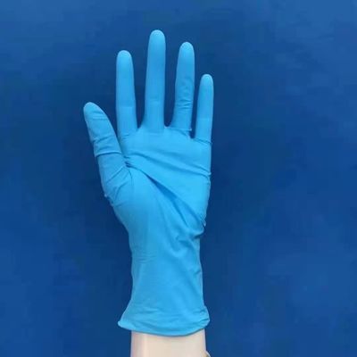 comprare Dimensioni materiali del nitrile ospedale-specifico blu dei guanti eliminabili tre fabbricazione online