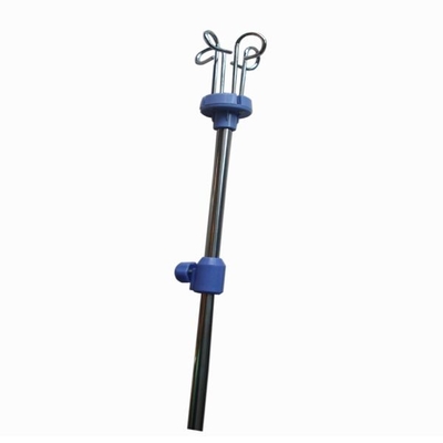 comprare Supporto blu speciale di infusione dell'ospedale mobile con 4 ganci fabbricazione online