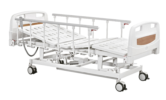 comprare Un letto di cura elettrico di tre funzioni con metallo bianco chiudente centrale fabbricazione online