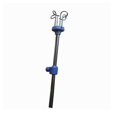 Colore blu del materiale di plastica del metallo del supporto di infusione del letto di ospedale