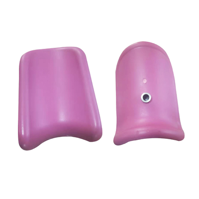 Accessori rosa del letto di consegna di colore del letto dell'ospedale dell'unità di elaborazione della schiuma di resto di maternità del piede