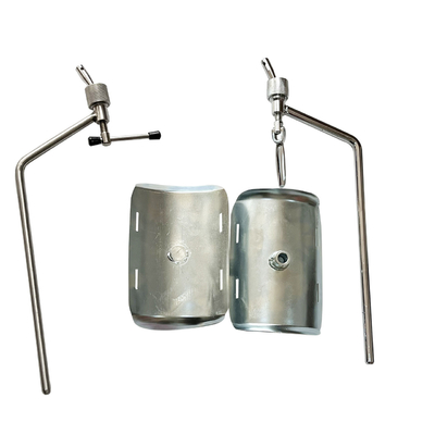 Accessori materiali del letto di consegna del metallo dell'unità di elaborazione di resto di gamba del ferro di ostetricia dell'ospedale