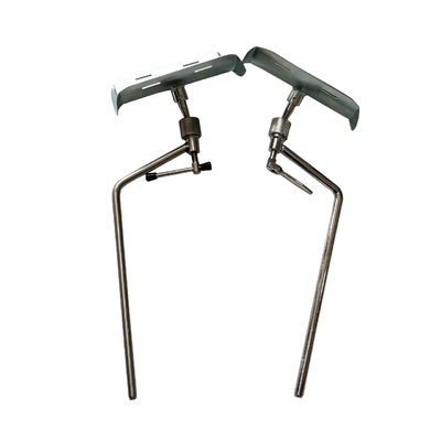 Accessori materiali del letto di consegna del metallo dell'unità di elaborazione di resto di gamba del ferro di ostetricia dell'ospedale