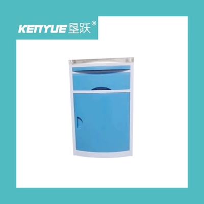 Gabinetto blu materiale del lato del letto del reparto del gabinetto del lato del letto dell'ABS specifico dell'ospedale