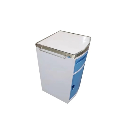 Gabinetto blu materiale del lato del letto del reparto del gabinetto del lato del letto dell'ABS specifico dell'ospedale