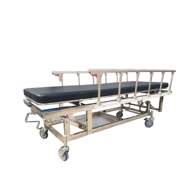Carrello regolabile della barella dell'ambulanza di emergenza di altezza del manuale di acciaio inossidabile