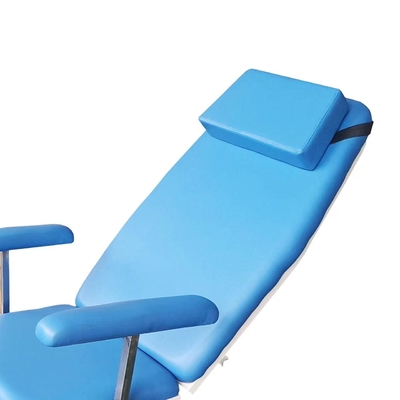 Speciale elettrico d'acciaio blu regolabile dell'ospedale della sedia di dialisi di angolo