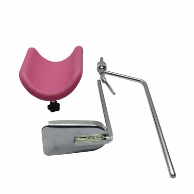 Rosa ostetrico del supporto della gamba dell'ospedale di 304 del sostegno accessori della Tabella