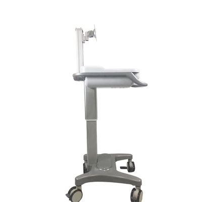 Automobile medica dell'esame di professione d'infermiera del computer del computer del carretto di alluminio della colonna medica della lega