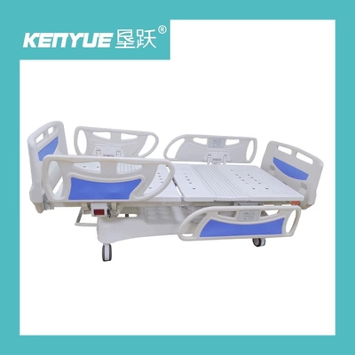 Regolabile Blu Electric Ospedale Letto infermieristico 770mm Cinque Funzioni Con Copertura