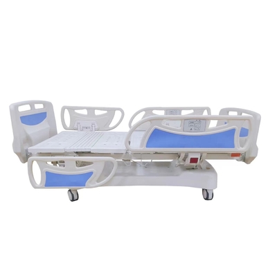 Regolabile Blu Electric Ospedale Letto infermieristico 770mm Cinque Funzioni Con Copertura