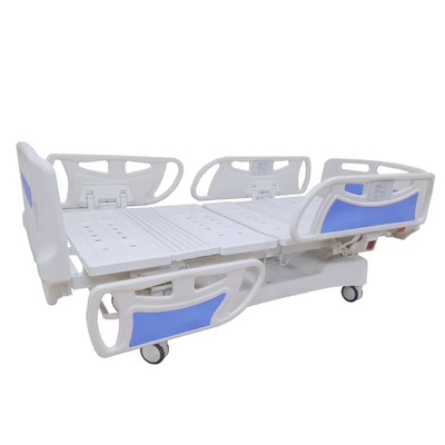Regolabile Blu Electric Ospedale Letto infermieristico 770mm Cinque Funzioni Con Copertura