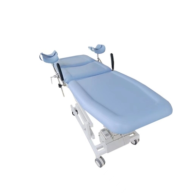 Bule Color Electric 3 Fcuntion Letto di consegna 90cm Metallo Tavolo ginecologico multifunzione