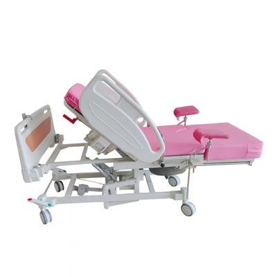 Lettino premaman per visita ginecologica ospedaliera colore rosa
