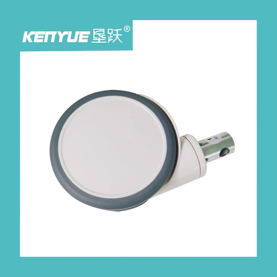 Ruota di controllo centrale da 6 pollici TPR+PP 32*50mm con accessori medici Ruota bianca