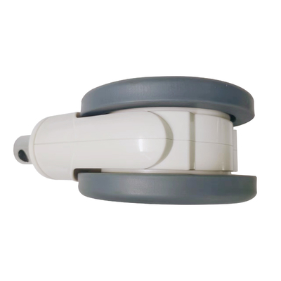 Ruota di controllo centrale da 6 pollici TPR+PP 32*50mm con accessori medici Ruota bianca